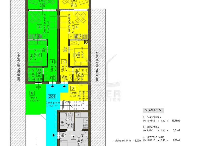 Studio zum Kauf 106.000 € 1 Zimmer 25,9 m² 1. Geschoss Omisalj 51511