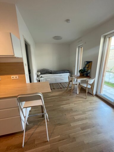 Wohnung zur Miete Wohnen auf Zeit 1.321 € 1 Zimmer 27 m² frei ab 01.04.2025 Krifteler Straße Gallus Frankfurt am Main 60326