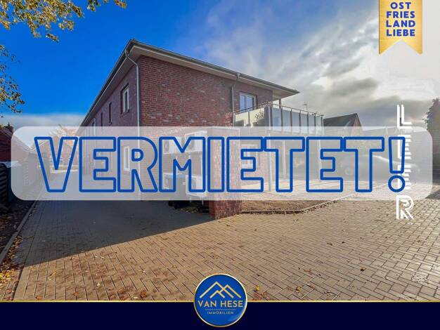 Wohnung zur Miete 1.050 € 3 Zimmer 81 m² 2 Geschosse frei ab sofort Friedhofstraße 9 Loga Leer 26789