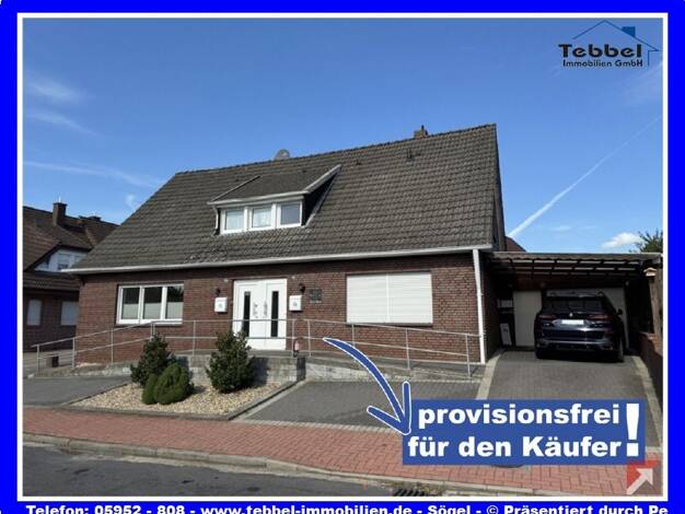Einfamilienhaus zum Kauf provisionsfrei 289.000 € 7 Zimmer 185 m² 521 m² Grundstück Sögel Sögel 49751