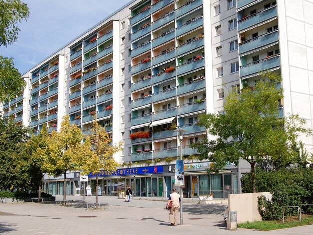 Bürofläche zur Miete 6,50 € 2 Zimmer 111,4 m² Bürofläche Stuttgarter Allee 18 Grünau-Mitte Leipzig 04209
