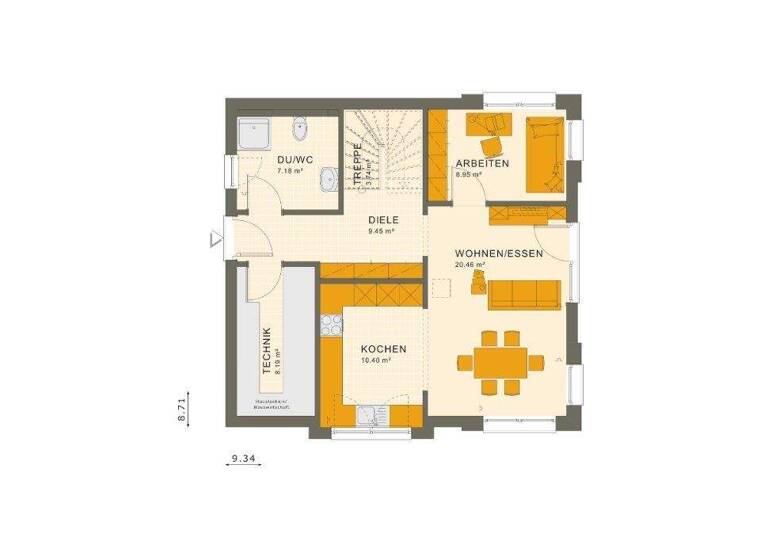 Einfamilienhaus zum Kauf provisionsfrei 438.590 € 4 Zimmer 136 m² 650 m² Grundstück Frankenstein 09569