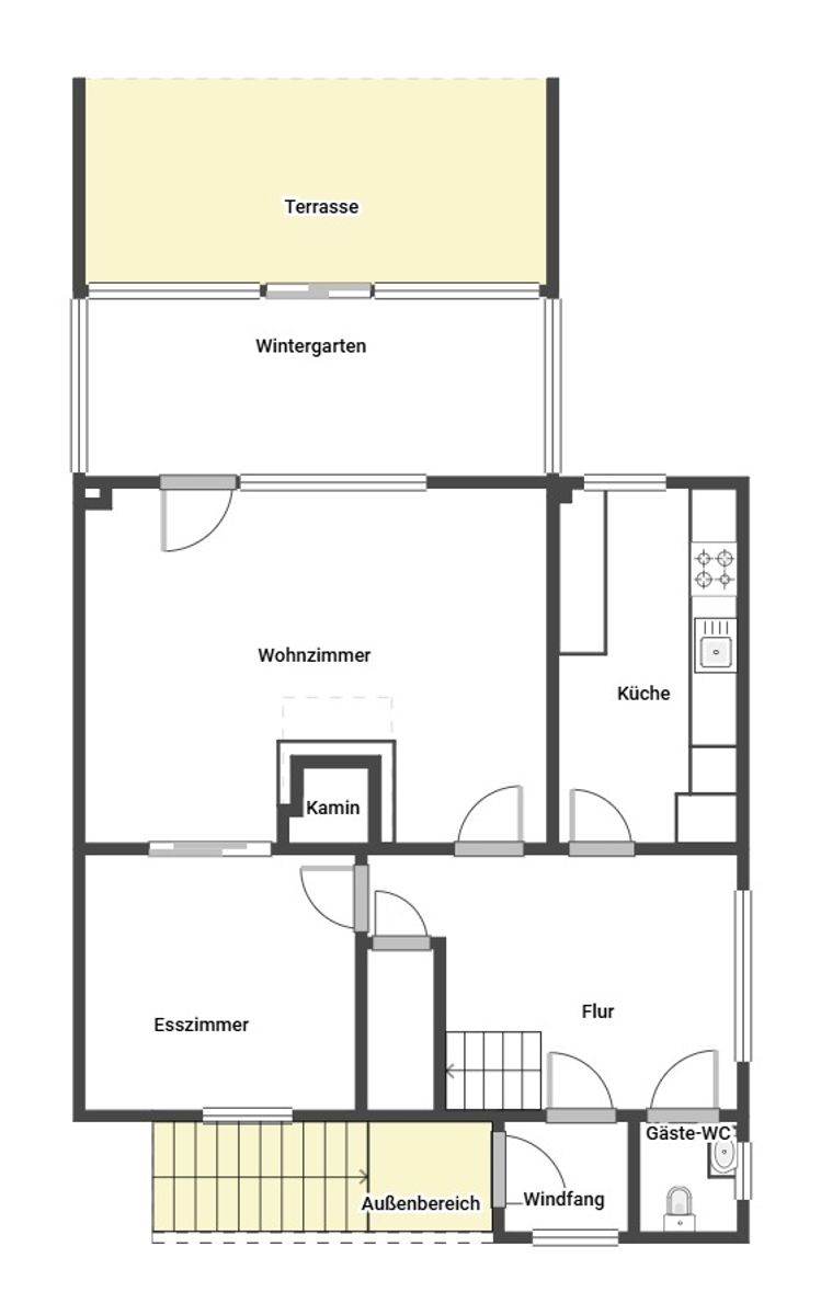 Einfamilienhaus zum Kauf 325.000 € 5 Zimmer 120,2 m²<br/>Wohnfläche 1.830,2 m²<br/>Grundstück Wittgensdorf 970 Chemnitz 09228