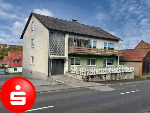 Mehrfamilienhaus zum Kauf 230.000 € 8 Zimmer 223 m² 619 m² Grundstück Eichenhausen Wülfershausen 97618