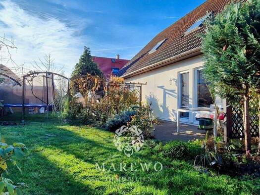 Doppelhaushälfte zum Kauf 399.000 € 5 Zimmer 116 m² 267 m² Grundstück frei ab 01.03.2026 Frankenheim Markranstädt 04420