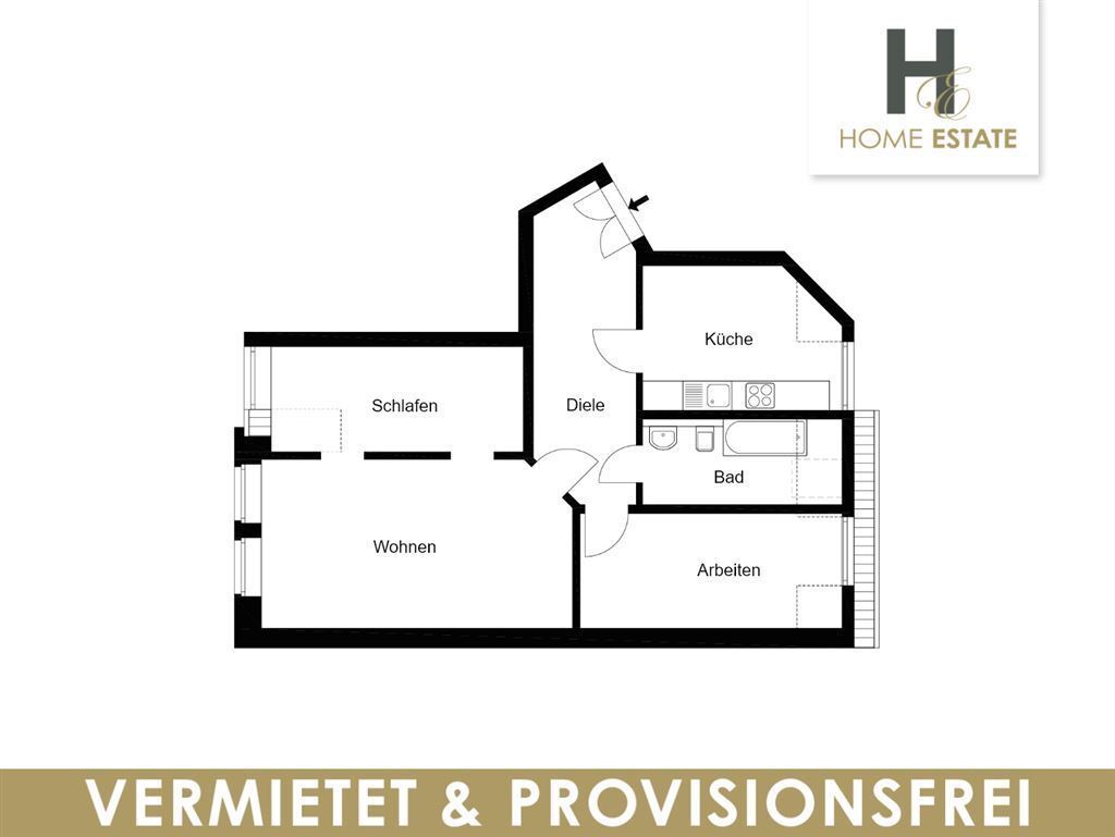 Wohnung zum Kauf provisionsfrei als Kapitalanlage geeignet 321.000 € 3 Zimmer 73 m²<br/>Wohnfläche Czermaks Garten 5 Zentrum - Ost Leipzig 04103