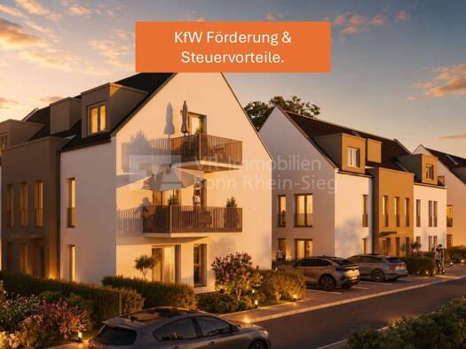 Wohnung zum Kauf - Erstbezug provisionsfrei 365.500 € 2 Zimmer 68,6 m² EG Binger Straße Rheidt Niederkassel 53859
