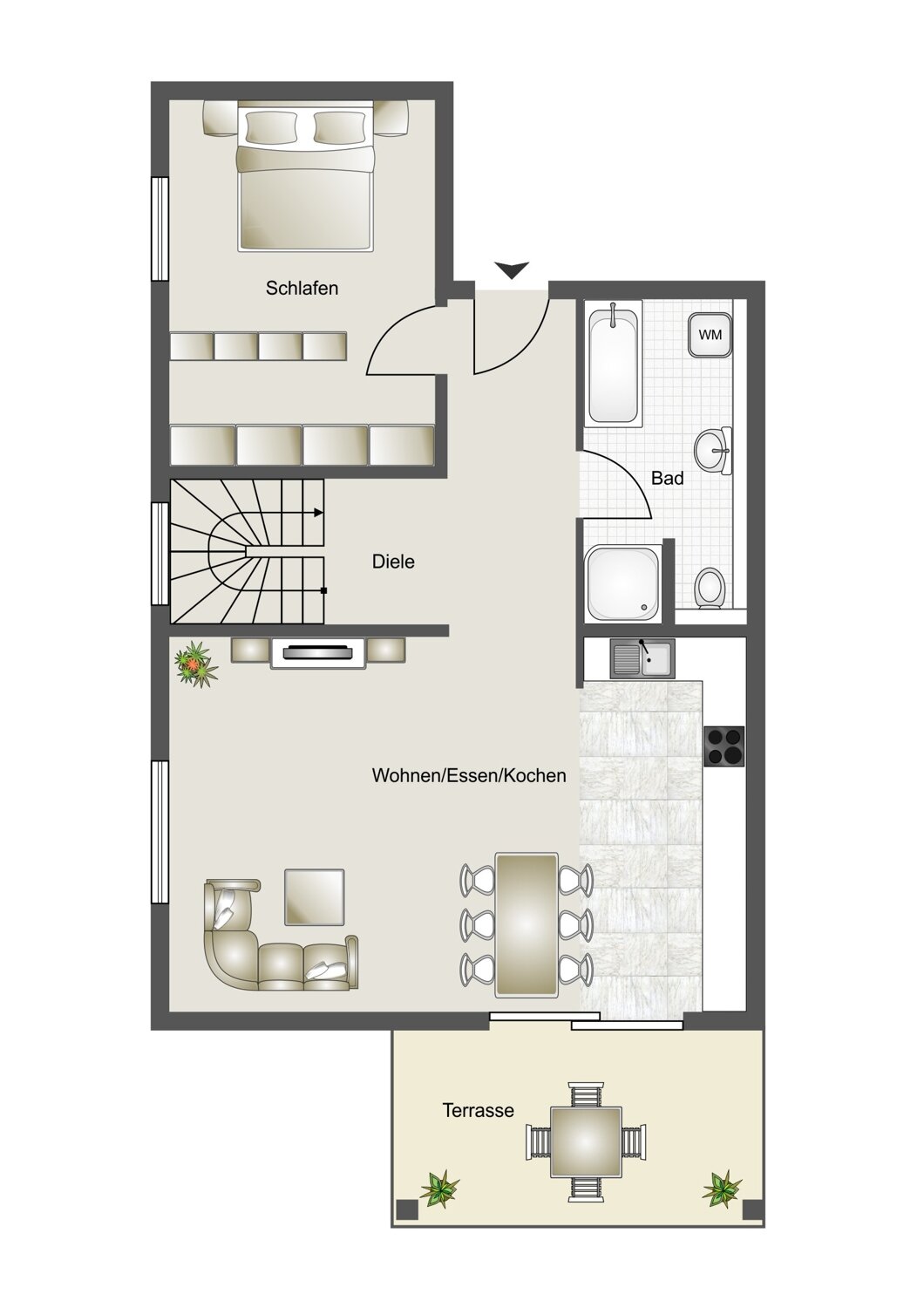 Wohnung zur Miete 1.400 € 3 Zimmer 123,5 m²<br/>Wohnfläche Gundelfingen Gundelfingen an der Donau 89423