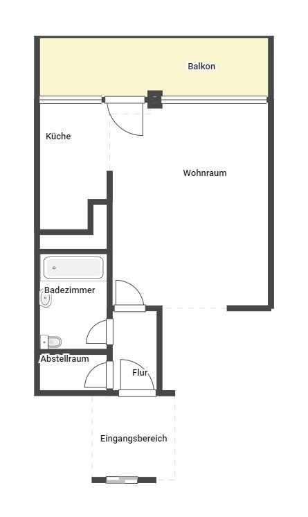 Wohnung zur Miete 459 € 1 Zimmer 45,4 m²<br/>Wohnfläche 13.<br/>Geschoss 08.11.2024<br/>Verfügbarkeit Bayernplatz 8 Böbig Neustadt an der Weinstraße 67433