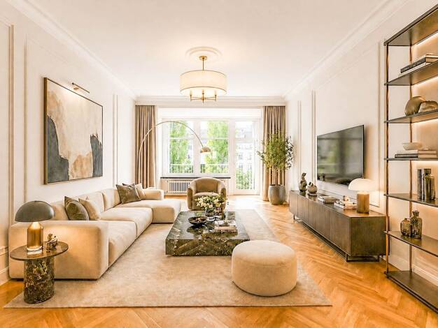 Wohnung zum Kauf 545.000 € 3 Zimmer 113,5 m² 4. Geschoss Düsseltal Düsseldorf 40239