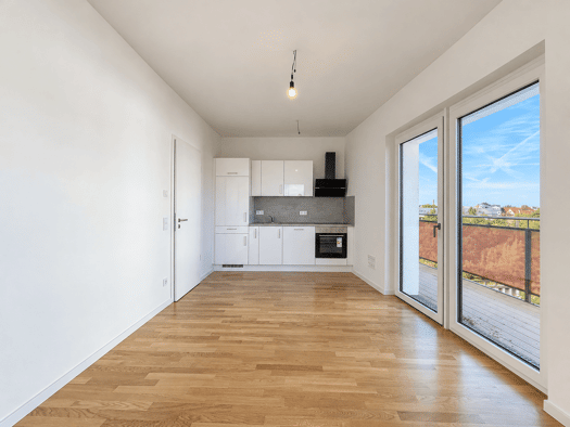Wohnung zur Miete - Erstbezug 814 € 2 Zimmer 50,9 m² 2. Geschoss Dösner Weg Zentrum-Südost Leipzig 04103