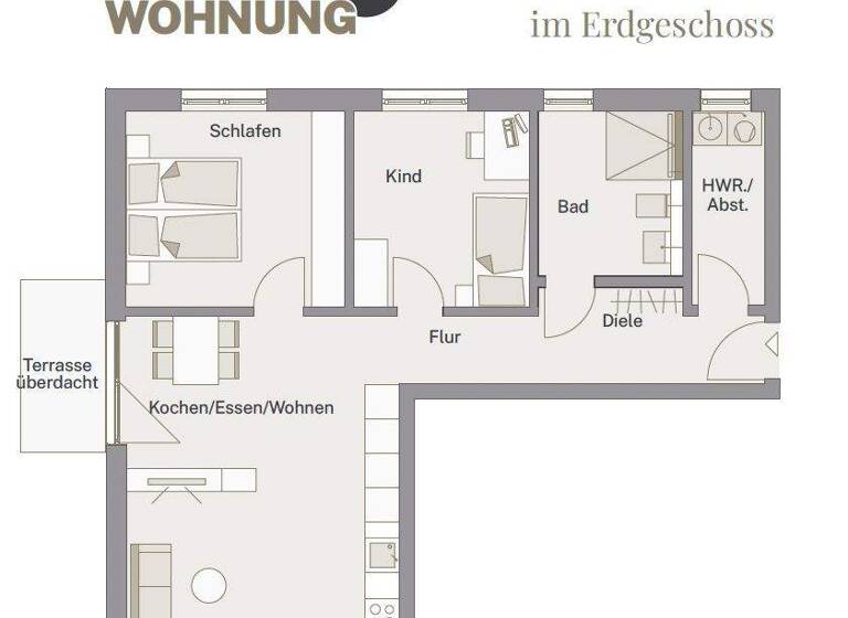 Wohnung zum Kauf - Erstbezug 432.300 € 3 Zimmer 75,2 m² EG Neumarkt Neumarkt in der Oberpfalz 92318
