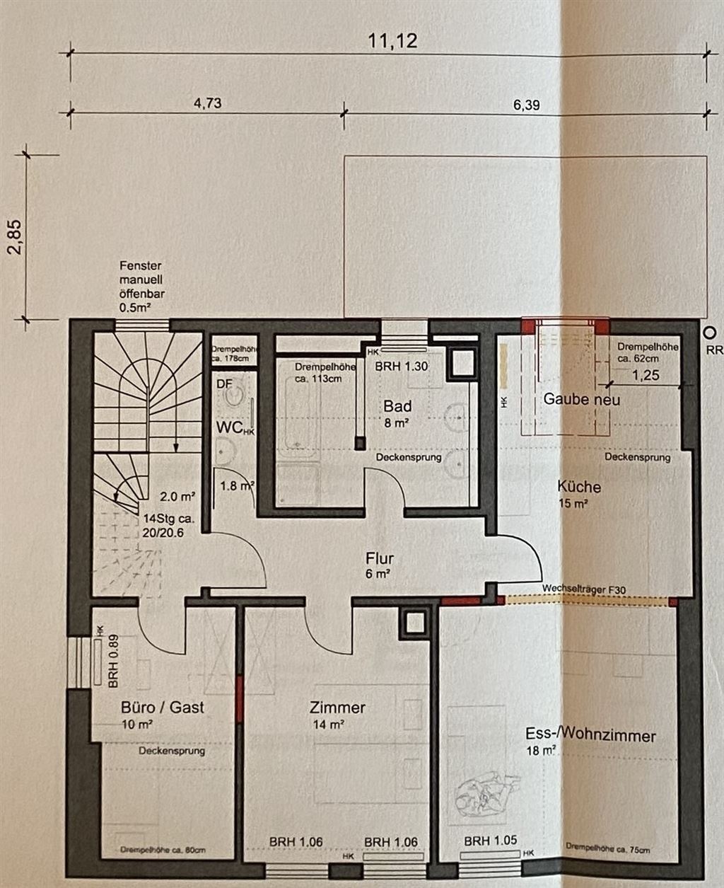 Maisonette zur Miete 1.500 € 5 Zimmer 91 m²<br/>Wohnfläche 2.<br/>Geschoss 01.03.2025<br/>Verfügbarkeit Neustadt Ulm 89073