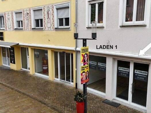 Ladenfläche zur Miete 1.300 € 95 m² Verkaufsfläche Karlstrasse 22 Weingarten 88250