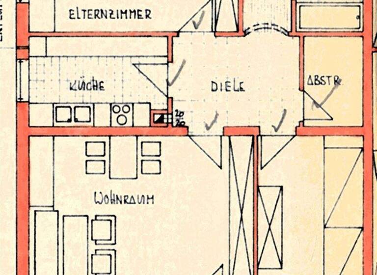 Wohnung zum Kauf 305.000 € 3 Zimmer 80 m² 1. Geschoss Gärten h d Veste Nürnberg 90408