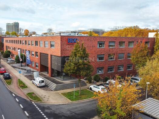 Büro zur Miete provisionsfrei 1.144 m² Bürofläche teilbar ab 321 m² Stockholmer Allee 32 a-c Berghofen Dortmund 44269
