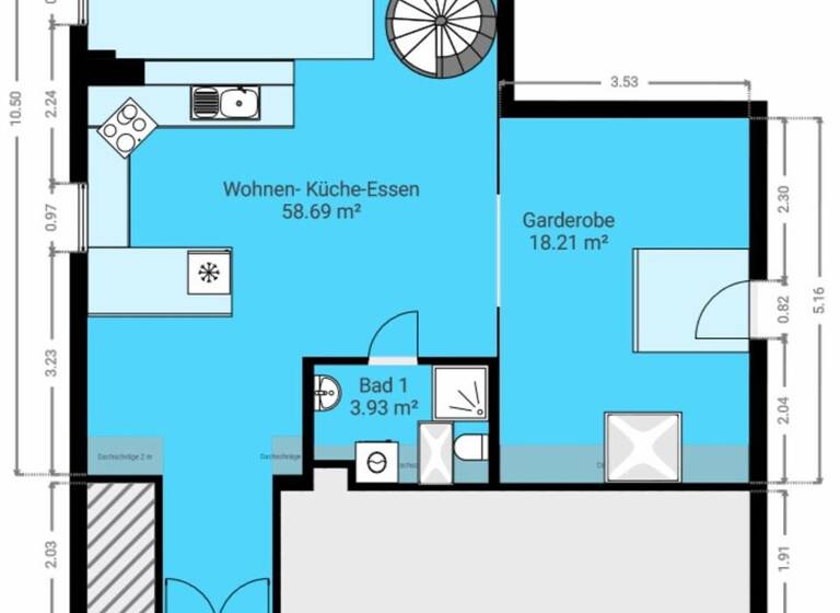 Maisonette zum Kauf 249.000 € 3,5 Zimmer 106 m² Bettringen Schwäbisch Gmünd / Bettringen 73529