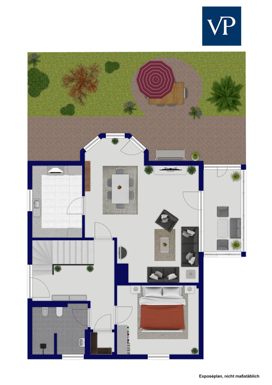 Einfamilienhaus zum Kauf 389.000 € 4 Zimmer 136 m²<br/>Wohnfläche 641 m²<br/>Grundstück Bosenheim Bad Kreuznach / Bosenheim 55545