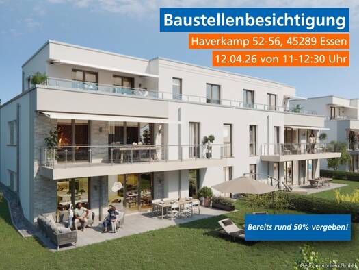 Wohnung zum Kauf - Erstbezug 525.000 € 3 Zimmer 102,3 m² EG Burgaltendorf Essen / Burgaltendorf 45289