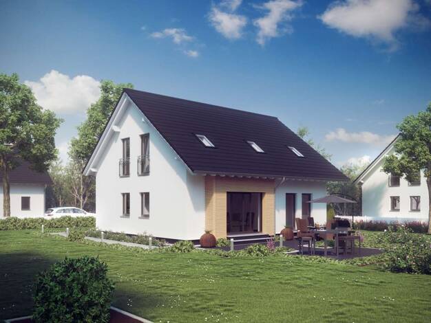 Einfamilienhaus zum Kauf - Erstbezug provisionsfrei 326.229 € 4 Zimmer 133 m² 551 m² Grundstück Wegendorf Altlandsberg 15345