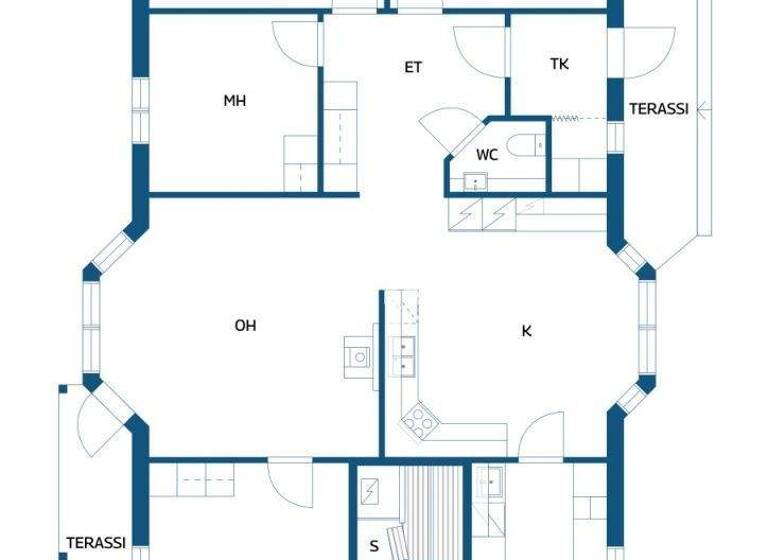 Einfamilienhaus zum Kauf 259.000 € 5 Zimmer 130 m² 1.927 m² Grundstück Riskuntie 26 Seinäjoki 61120