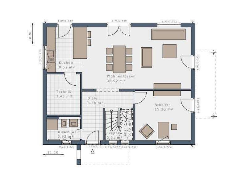 Einfamilienhaus zum Kauf provisionsfrei 457.325 € 6 Zimmer 169 m² 453 m² Grundstück Lehnin Kloster Lehnin 14797
