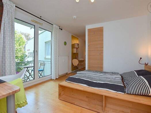 Studio zur Miete Wohnen auf Zeit 1.050 € 1 Zimmer 25 m² frei ab 01.04.2026 Steckfeld Stuttgart 70599