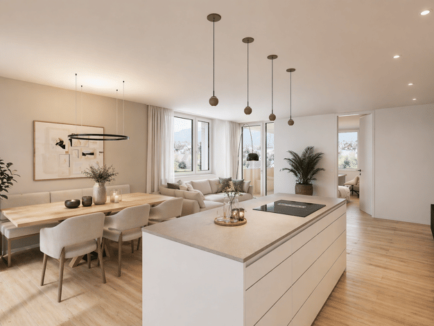 Terrassenwohnung zum Kauf - Erstbezug provisionsfrei als Kapitalanlage geeignet 578.620 € 4 Zimmer 80,3 m² Badrus 3 Göfis 6811