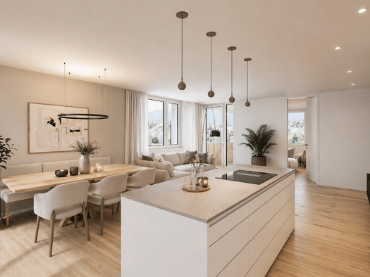 Terrassenwohnung zum Kauf provisionsfrei 578.620 € 3 Zimmer 80,3 m² 2. Geschoss Badrus 3 Göfis 6811