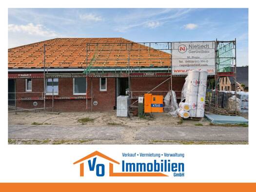 Bungalow zur Miete - Erstbezug 995 € 3 Zimmer 91 m² frei ab 01.01.2027 Neudorf Uplengen 26670