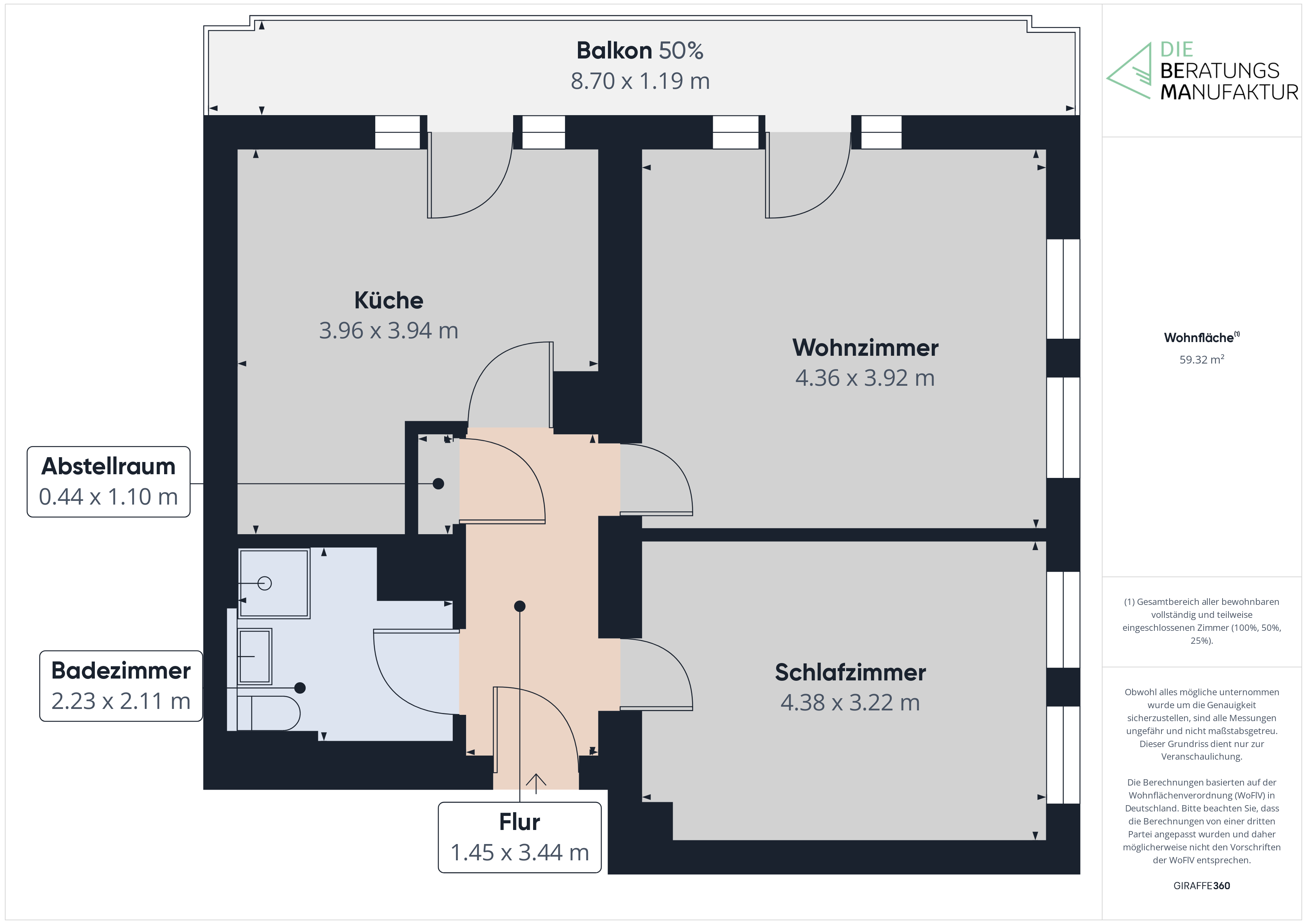 Studio zum Kauf 245.000 € 2 Zimmer 58 m²<br/>Wohnfläche 3.<br/>Geschoss Südstadt 50 Fürth 90763