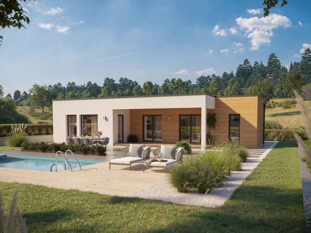 Bungalow zum Kauf 439.000 € 4 Zimmer 113 m² 700 m² Grundstück Pötzschau Rötha 04579