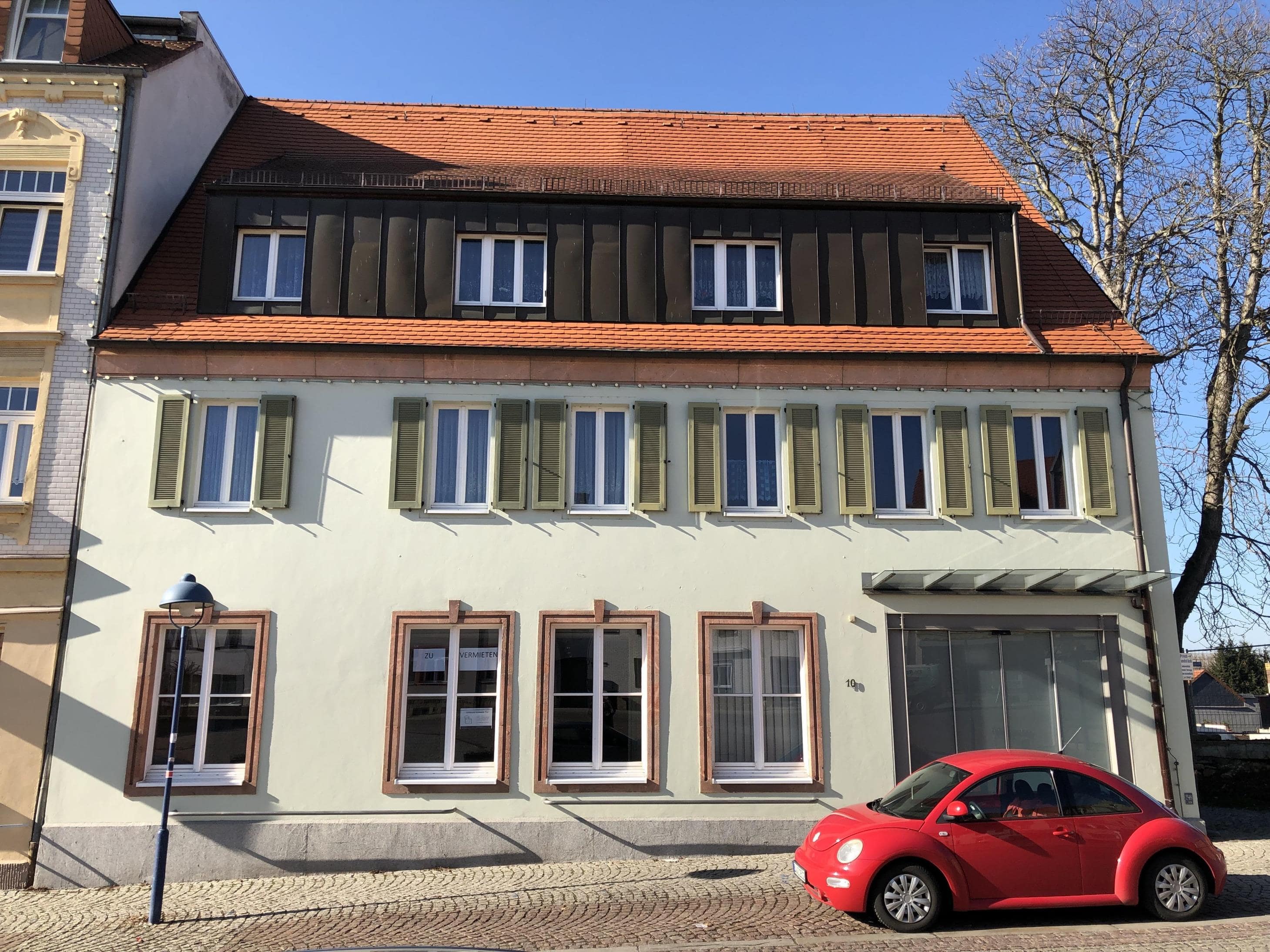 Wohnung zur Miete 400 € 2 Zimmer 54 m²<br/>Wohnfläche 2.<br/>Geschoss ab sofort<br/>Verfügbarkeit Markt 10, WE 04 Rötha Rötha 04571