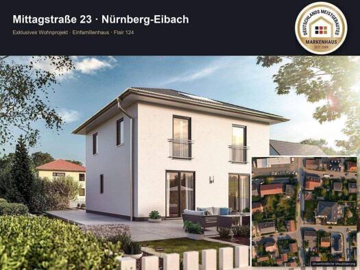 Einfamilienhaus zum Kauf provisionsfrei 858.106 € 6 Zimmer 137 m² 375 m² Grundstück frei ab sofort Mittagstraße 23 Eibach Südwestliche Außenstadt 90451