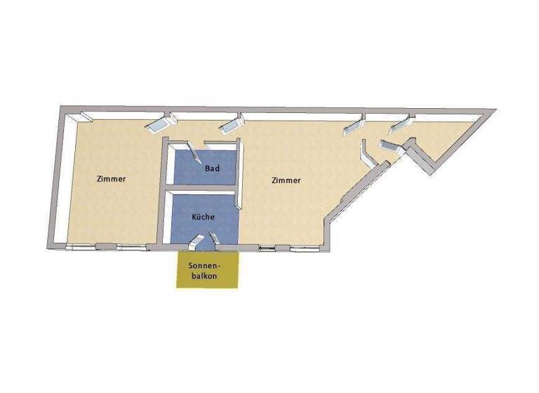 Wohnung zum Kauf 459.000 € 2 Zimmer 71 m² 3. Geschoss Friedrichshain Berlin 10245