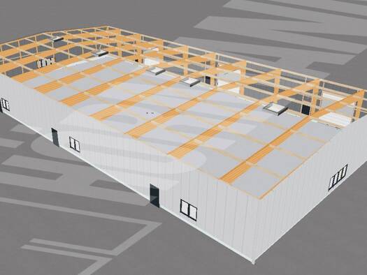 Lagerhalle zur Miete - Erstbezug provisionsfrei 6 € 1.664 m² Lagerfläche Am Eulenberg 8 Bergtheim 97241