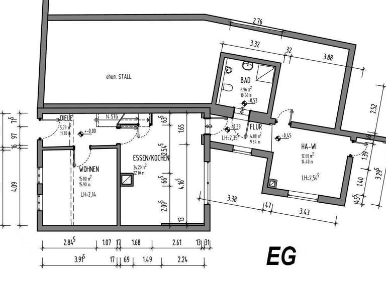Bauernhaus zum Kauf 125.000 € 5 Zimmer 157 m² 1.033 m² Grundstück frei ab sofort Schulstraße 5 Tiefenbach 55471