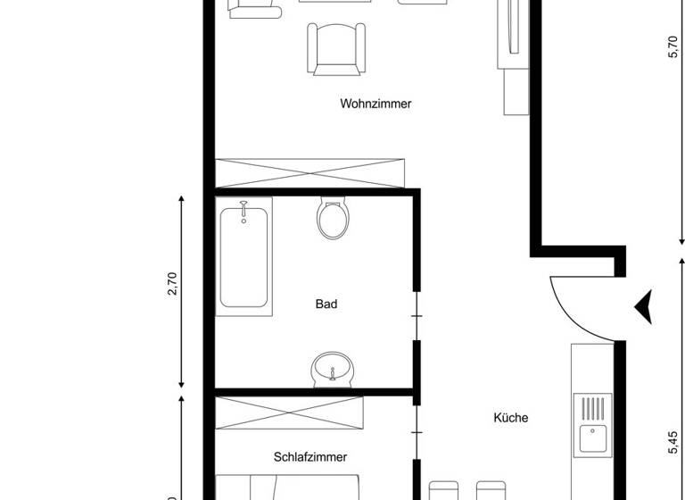 Wohnung zum Kauf 439.000 € 2 Zimmer 66 m² Scharbeutz 23683
