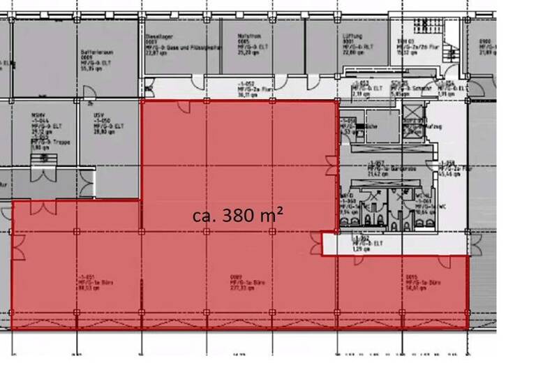 Bürofläche zur Miete 8 € 4 Zimmer 380 m² Bürofläche Am Borsigturm 100 Tegel Berlin 13507
