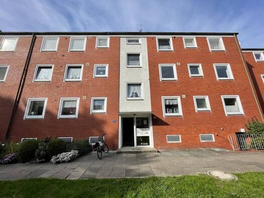 Wohnung zur Miete 429 € 2 Zimmer 52,8 m² 1. Geschoss Arngaster Straße 17 Varel Varel 26316