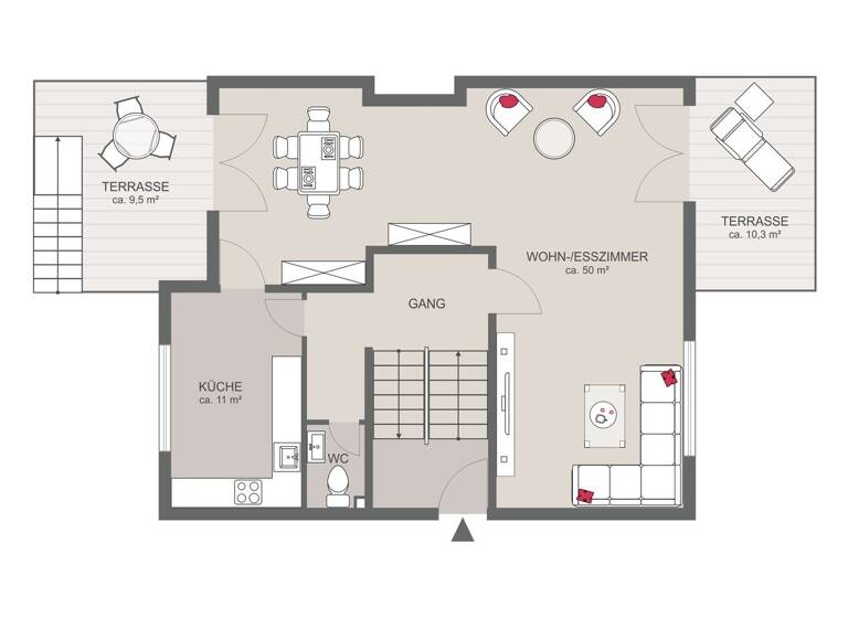 Maisonette zum Kauf 1.550.000 € 5 Zimmer 155 m² Wien 1190