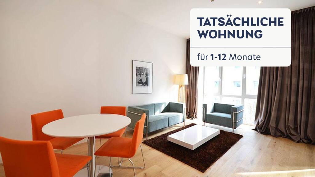 Wohnung zur Miete 2.571 € 2 Zimmer 38 m² 2. Geschoss frei ab sofort Cranachstraße 10 Sachsenhausen Frankfurt am Main 60596