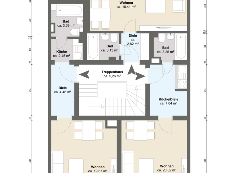 Gewerbeobjekt zum Kauf provisionsfrei als Kapitalanlage geeignet 2.950.000 € 623 m² 335 m² Grundstück Kaiserswerther Straße 33 Pempelfort Düsseldorf 40477