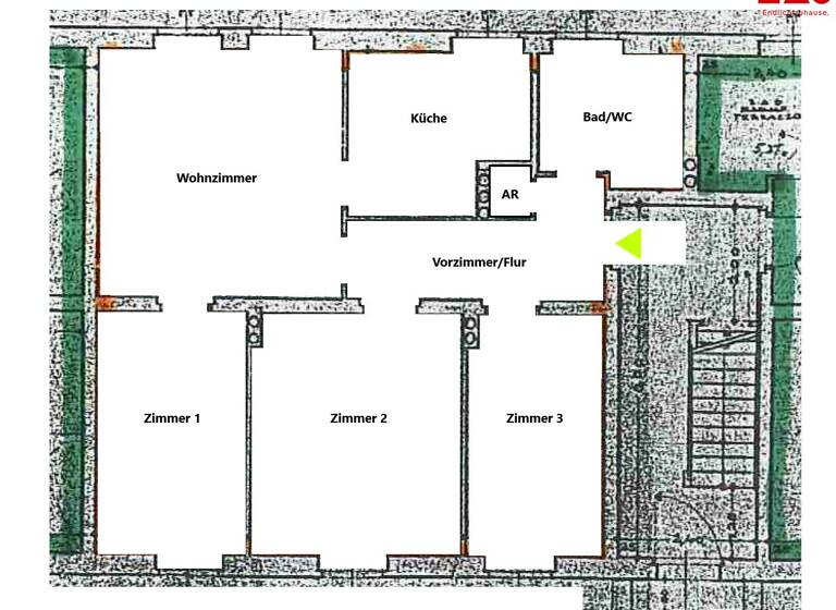 Wohnung zum Kauf provisionsfrei 69.900 € 4 Zimmer 72,9 m² Glögglhofgasse 23 Trofaiach 8793