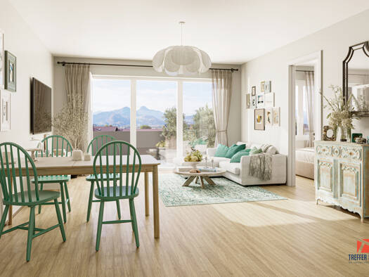 Wohnung zum Kauf - Erstbezug 504.000 € 3 Zimmer 77,8 m² 1. Geschoss Oberdorf 8 Niederndorf 6342