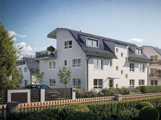 Wohnung zum Kauf - Neubau provisionsfrei 900.000 € 3,5 Zimmer 90 m² 1. Geschoss frei ab sofort Sansibarstraße 20 Trudering-Riem München 81827