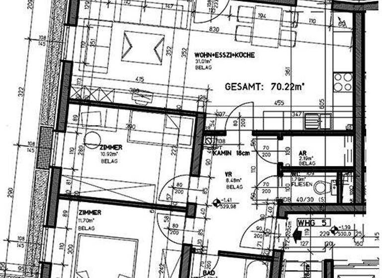 Wohnung zur Miete 822 € 70,2 m² Sonnleite 1/5 Vitis 3902