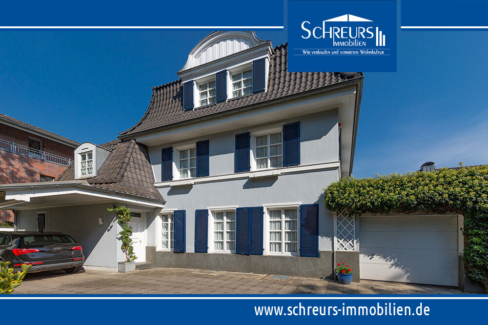 Villa zum Kauf 1.290.000 € 9 Zimmer 264 m²<br/>Wohnfläche 856 m²<br/>Grundstück Stadtwald Krefeld / Bockum (Stadtwald) 47799