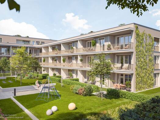 Wohnung zum Kauf - Neubau provisionsfrei 716.000 € 3 Zimmer 79,6 m² 1. Geschoss Schmetterlingsstraße 1 Heimstetten Kirchheim b. München 85551