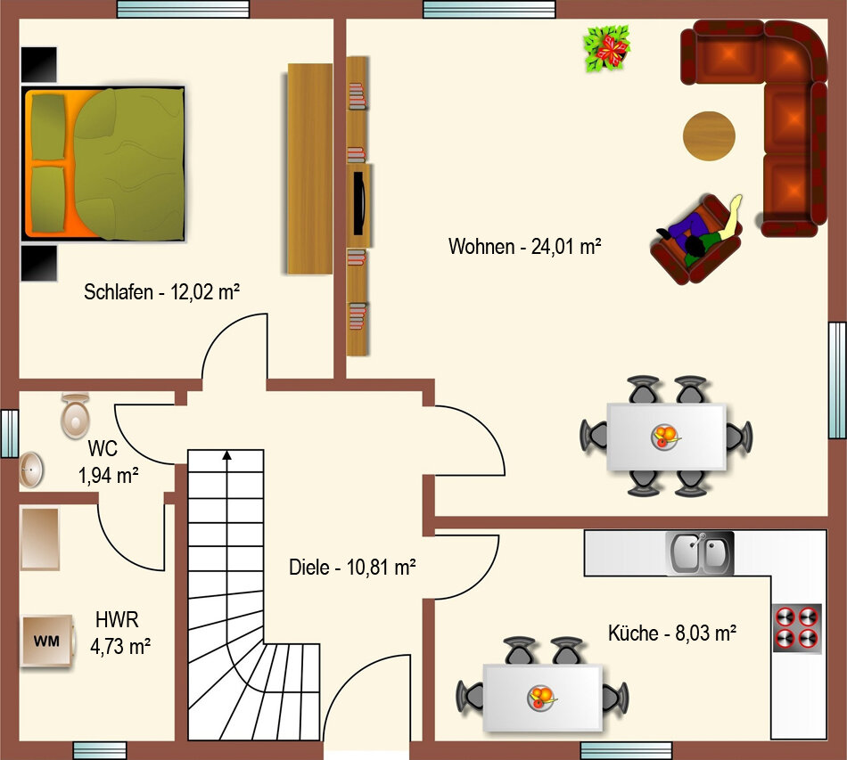 Einfamilienhaus zum Kauf provisionsfrei 482.567 € 5 Zimmer 120 m²<br/>Wohnfläche 621 m²<br/>Grundstück Spröda Delitzsch 04509